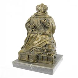 Royal Zengh Queen Elizabeth Bronze Sculpture