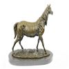Image 7 : Stallion Racing Horse Trophy Bronze Sculpture
