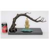 Image 1 : Artwork Tree of Life Meditation Buddha Bronze Sculpture