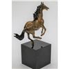 Image 5 : Horse Bronze on Marble Base Sculpture