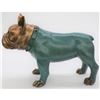 Image 4 : Bulldog 100% Solid Bronze and Copper Sculpture