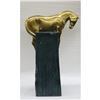 Image 5 : Abstract Modern Art work Sitting Stallion Bronze Sculpture