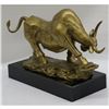 Image 4 : Stock Market Bull Bronze Statue