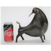 Image 1 : Abstract Bull Animal Edition Bronze Sculpture