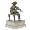 Image 8 : Godard Decorative Maiden on a Chair Bronze Sculpture