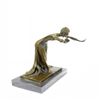 Image 1 : Dancer Bronze on Marble Base Figurine