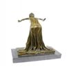 Image 3 : Dancer Bronze on Marble Base Figurine