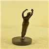 Image 3 : Dancer Lady Bronze Sculpture on Marble Base Statue