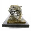 Image 2 : Animal Edition Lion Wildlife Bronze Statue