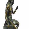 Image 7 : Nude Native American Warrior Bronze Statue