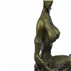 Image 7 : Amazon Nude Woman With Sword Bronze Statue