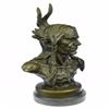 Image 5 : Native American Indian Warrior Chief Bronze Sculpture
