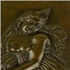 Image 2 : French Bronze Statue Bas Relief Sculpture