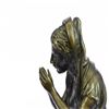 Image 5 : Mother Virgin Mary Praying Bronze Sculpture on Marble Base Statue