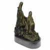 Image 4 : The Lamentation of Christ Jesus With Virgin Mary and Saint Mary Magdalene Bronze Sculpture