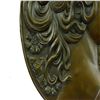 Image 5 : Relief of Woman Wall Mount Bronze Sculpture
