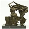 Image 1 : Sexy Lady Bronze on Marble Base Statue