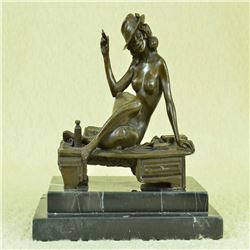 Dancer with Hat and Cigar Bronze Sculpture