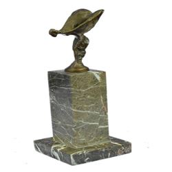 Miniature Vienna Bronze Rolls Royce Bronze Sculpture