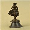 Image 4 : Classic Well Dressed Lady Bronze Sculpture