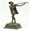 Image 4 : Dutch Female Banjo Player Bronze Sculpture