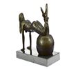 Image 4 : Exotic Stripper Nude Bronze Sculpture