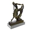 Image 9 : Ballerina Dance Bronze Statue on Marble Base Sculpture