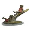 Image 5 : Children on Tree Bronze Sculpture