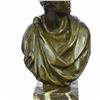 Image 7 : Caesar Vatican Bust Bronze Sculpture on Marble Base Statue