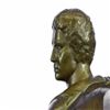 Image 8 : Caesar Vatican Bust Bronze Sculpture on Marble Base Statue