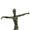 Image 6 : Turkish Dancer Bronze Sculpture on Marble Base Figurine