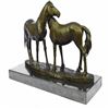 Image 2 : Horses in Love Bronze Sculpture