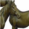 Image 8 : Horses in Love Bronze Sculpture