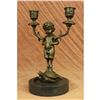 Image 1 : Candleholder Bronze Statue