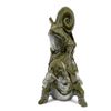 Image 1 : Frog on Turtle with Snail Bronze Statue