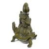 Image 3 : Frog on Turtle with Snail Bronze Statue