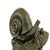 Image 7 : Frog on Turtle with Snail Bronze Statue