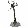 Image 5 : Gymnast Ballerina Trapeze Bronze Sculpture