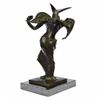 Image 2 : Surrealistic Angel Abstract Modern Art Bronze Sculpture