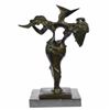 Image 3 : Surrealistic Angel Abstract Modern Art Bronze Sculpture