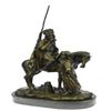 Image 1 : Cavalier Et Femme Arabe a La Fontaine Bronze Sculpture