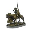 Image 2 : Cavalier Et Femme Arabe a La Fontaine Bronze Sculpture