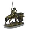 Image 9 : Cavalier Et Femme Arabe a La Fontaine Bronze Sculpture