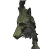 Image 6 : Two Wolves Head Bust Classic Wildlife Artwork Bronze Sculpture