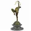 Image 2 : Dianne the Hunter Bronze Statue on Marble Base Sculpture