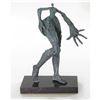 Image 1 : Modern Art Bronze Sculpture on Marble Base Statue