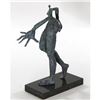 Image 5 : Modern Art Bronze Sculpture on Marble Base Statue