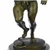 Image 7 : Snake Charmer Bronze Sculpture on Marble Base Figurine