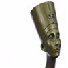 Image 6 : Miniature Nefertiti Bust Egyptian Queen Bronze Sculpture