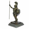 Image 1 : Achilles in Hoplite Uniform Bronze Sculpture